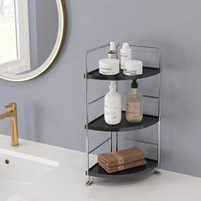img 2 attached to Maximize Space And Beauty With KINGBERWI'S 3-Tier Counter Organizer: Ideal For Bathrooms, Kitchens, And Vanity Areas!