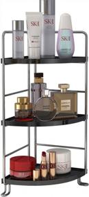 img 4 attached to Maximize Space And Beauty With KINGBERWI'S 3-Tier Counter Organizer: Ideal For Bathrooms, Kitchens, And Vanity Areas!