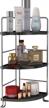 maximize space and beauty with kingberwi's 3-tier counter organizer: ideal for bathrooms, kitchens, and vanity areas! logo