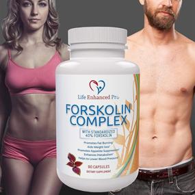 img 2 attached to 💯 100% Pure Forskolin Extract 300MG – 40% Standardized for Weight Loss, Coleus Forskohlii Diet Supplement, Belly Fat Carb Burner Pills for Women + Men, Slim Trim Lose Belly Buster – 90 Vegan Capsules: Effective Natural Weight Loss Solution!