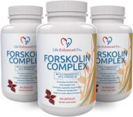 💯 100% pure forskolin extract 300mg – 40% standardized for weight loss, coleus forskohlii diet supplement, belly fat carb burner pills for women + men, slim trim lose belly buster – 90 vegan capsules: effective natural weight loss solution! logo