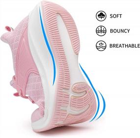 img 1 attached to Оставайтесь активными с женской нескользящей тренировочной обувью AKK - легкой и дышащей для любых занятий на свежем воздухе