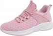 stay active with akk women's non-slip workout shoes - lightweight and breathable for any outdoor activity logo