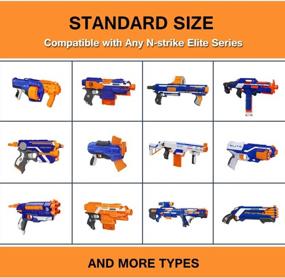 img 3 attached to 500 Pcs Refill Bullet Darts For Nerf N-Strike Elite Series Blasters Toy Gun By Wolftop