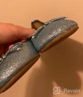 img 1 attached to FITORY Glitter Ballet Shoes for Little Girls, Size 12-13.5 review by Joe Griffin