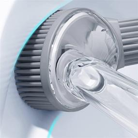 img 1 attached to 🚽 Efficient Silicone Toilet Brush Set with Soap Dispenser - Ultimate Bathroom Cleaning Solution