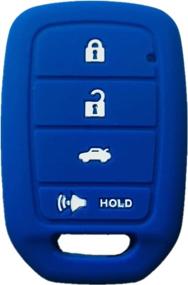 img 3 attached to 🔑 Rpkey Silicone Keyless Entry Remote Control Key Fob Cover Case - Replacement for 2013 2014 2015 Honda Accord Civic MLBHLIK6-1T 35118-T2A-A20 - Protector for Car Key Protection