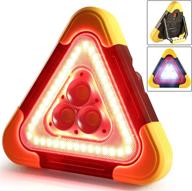 enshui safety triangle: multifunctional emergency led road triangles for vehicle breakdowns logo