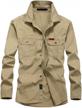 stylish and durable tebreux men's work shirt jacket - perfect for any occasion logo