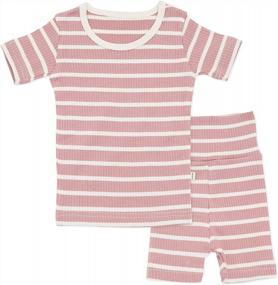img 4 attached to Милый и удобный пижамный комплект для малышей разных размеров и цветов от AVAUMA