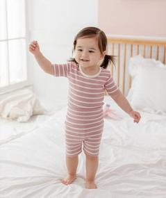 img 1 attached to Милый и удобный пижамный комплект для малышей разных размеров и цветов от AVAUMA