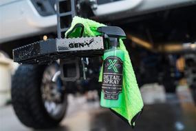 img 1 attached to ✨ Enhance Your Car's Shine with Liquid X Classic Detail Spray Combo - Includes 16oz Detail Spray & Green Xtreme Waffle Weave Microfiber Towels