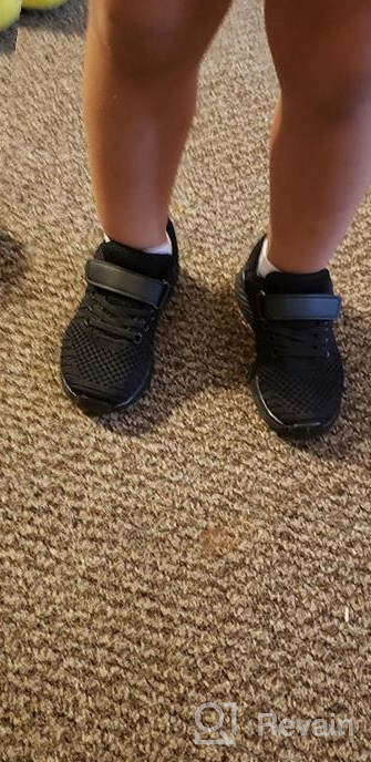 img 1 attached to Hawkwell Lightweight Breathable Girls' Walking Shoes review by Lisa Becker