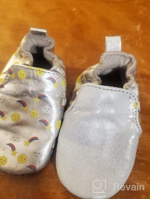 img 1 attached to Slip-Resistant Crib Shoes for Babies: Robeez Soft Soles for Girls and Unisex Toddlers, Ages 0-24 Months review by Samuel Naidu