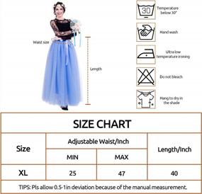 img 2 attached to Preferhouse 7-Layered Women Tulle Long Skirt Mesh Lace-Up Floor-Length Bubble Skirt Evening Dress Wedding Party