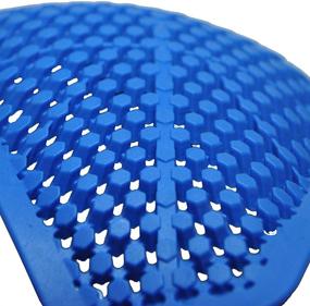 img 2 attached to Blue Replacement Silica Gel Armor Knee Hip Protector Pads for Motorcycle Riding Pants