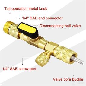 img 3 attached to OptiCore Tool: HVAC Valve Core Remover and Installer for AutoWanderer