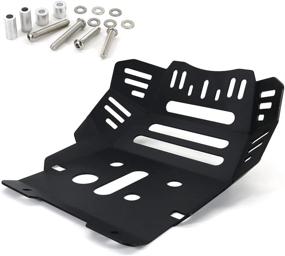 img 4 attached to 🏍️ Xitomer 4mm Skid Bash Plate for CRF300L 2021 2022- Ultimate Motorcycle Under Guard