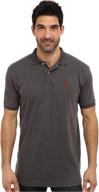 👔 u s polo assn interlock heather shirts: sleek and stylish men's clothing collection логотип