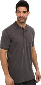 img 1 attached to 👔 U S Polo Assn Interlock Heather Shirts: Sleek and Stylish Men's Clothing Collection