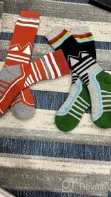 img 5 attached to Cozy and Durable Kids Ski Socks for 🧦 Winter Skiing and Snowboarding – 2 or 3 Pairs Available