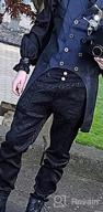 img 1 attached to VATPAVE Mens Gothic Pants Cosplay Costume Trousers Steampunk Victorian Pants review by Sharon Weston