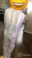 img 1 attached to 👔 Dressy Daisy Classic Tuxedo Wedding Boys' Attire for Suits & Sport Coats review by Shaylon Bateson