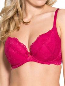 img 3 attached to Gossard Women'S Superboost Lace Padded Plunge Bra