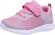 👟 zoneyue buckled tennis sneakers: perfect athletic shoes for toddler girls logo