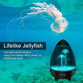 img 2 attached to 16 Color Changing Jellyfish Lava Lamp with Remote Control - Perfect Home Decor Gift for Kids and Adults