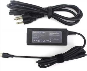 img 3 attached to 💡 45W Type C USB C Charger AC Adapter for HP Chromebook X360 14-CA000 11-AE000 Series, 14-ca051wm 14-ca052wm 14-ca091wm, 14-ca061dx, 11-ae051wm 11-ae001tu 11-ae027nr, 12-c012dx, Part Number: 918337-001 844205-850 28769-001