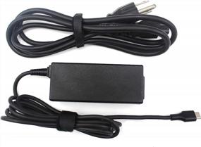 img 2 attached to 💡 45W Type C USB C Charger AC Adapter for HP Chromebook X360 14-CA000 11-AE000 Series, 14-ca051wm 14-ca052wm 14-ca091wm, 14-ca061dx, 11-ae051wm 11-ae001tu 11-ae027nr, 12-c012dx, Part Number: 918337-001 844205-850 28769-001