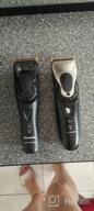 img 1 attached to Made in Japan - Panasonic ER-GP80 Rechargeable Professional Hair Clipper with 3 Combs, Charging Stand, and Stand review by Ada Stasiak ᠌