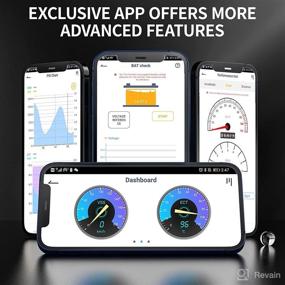 img 2 attached to ANCEL BD200 Elite Bluetooth 5.0 OBD2 Scanner: Battery Test, Performance Analysis, Trip Analysis Car Diagnostic Scan Tool. OBDII Adapter & Engine Code Reader for iPhone, iPad & Android. Exclusive APP!