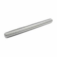 quickun 304 stainless steel fully thread rod, m6-1.0 thread pitch, 250mm length, right hand threads (pack of 1) logo