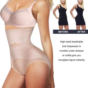 img 1 attached to Nebility Shapewear Hi Waist Control Trainer Women's Clothing in Lingerie, Sleep & Lounge