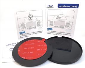 img 2 attached to Set Of 2 Randconcept 3M VHB Adhesive Dashboard Mounting Disks, 80Mm Diameter For Strong Suction Cup Phone & Garmin GPS Mounting, Compatible With Disks Up To 3.15 Inches Wide
