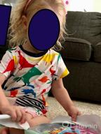 img 1 attached to GSVIBK Toddler Cartoon Crew Neck Dinosaur Girls' Clothing - Size 3 review by Judy King