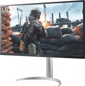img 3 attached to LG 32UP550 W FreeSync Compatible and Connected Monitor 🖥️ with 60Hz, Pivot Adjustment, Height Adjustment, Anti-Glare Screen - ‎32UP550-W