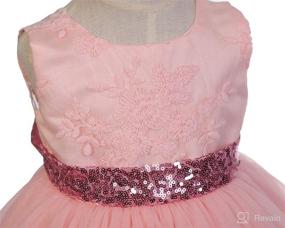 img 1 attached to 👸 Weileenice Girls Kids Tulle Flower Dress: Perfect Princess Christmas & Birthday Party Attire
