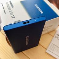 img 3 attached to 🔴 Renewed Samsung Portable SSD T7 500GB USB 3.2 External Solid State Drive Red review by Stanislaw Kimsa ᠌
