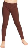 medium girls' clothing: cheetah stretch comfort leggings - enhanced seo logo