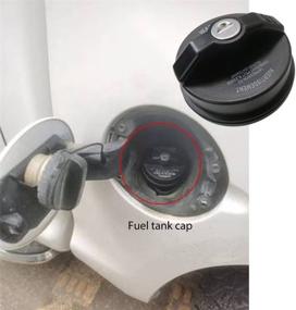 img 1 attached to 🔒 Durable Locking Gas Cap Fuel Cap Replacement for Dodge Challenger, Dakota, Durango, Journey, Ram 1500 | Compatible with Compass, Grand Cherokee, Wrangler, Chrysler 200, 300 (05278655AB / 5278655AB)