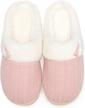 cozy up with ninecifun women's memory foam house slippers - perfect for indoor and outdoor! logo