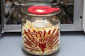 img 2 attached to Попкорн для попкорна Prepara Catamount Microwave - прозрачный, емкость 2,5 кварты