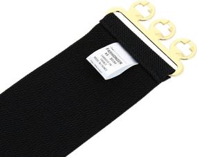 img 1 attached to FASHIONGEN Waist Elasticated France GLORIA Women's Accessories : Belts