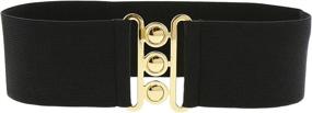 img 3 attached to FASHIONGEN Waist Elasticated France GLORIA Women's Accessories : Belts