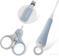 clippers contain scissors silicone children baby care logo