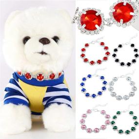 img 2 attached to Dogs Kingdom Rhinestones Adjustable Accessories