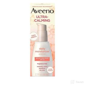 img 1 attached to Aveeno Ultra Calming Fragrance Free Moisturizer Nourishing Skin Care